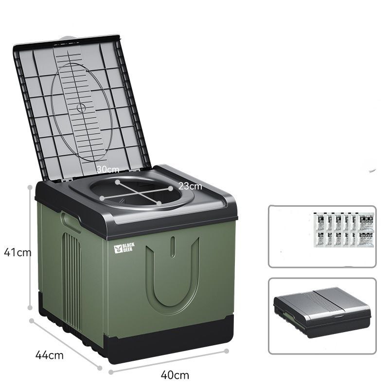 توالت تاشو مسافرتی بلک دیر مدل BFT-K6206 اورجینال - تصویر 4